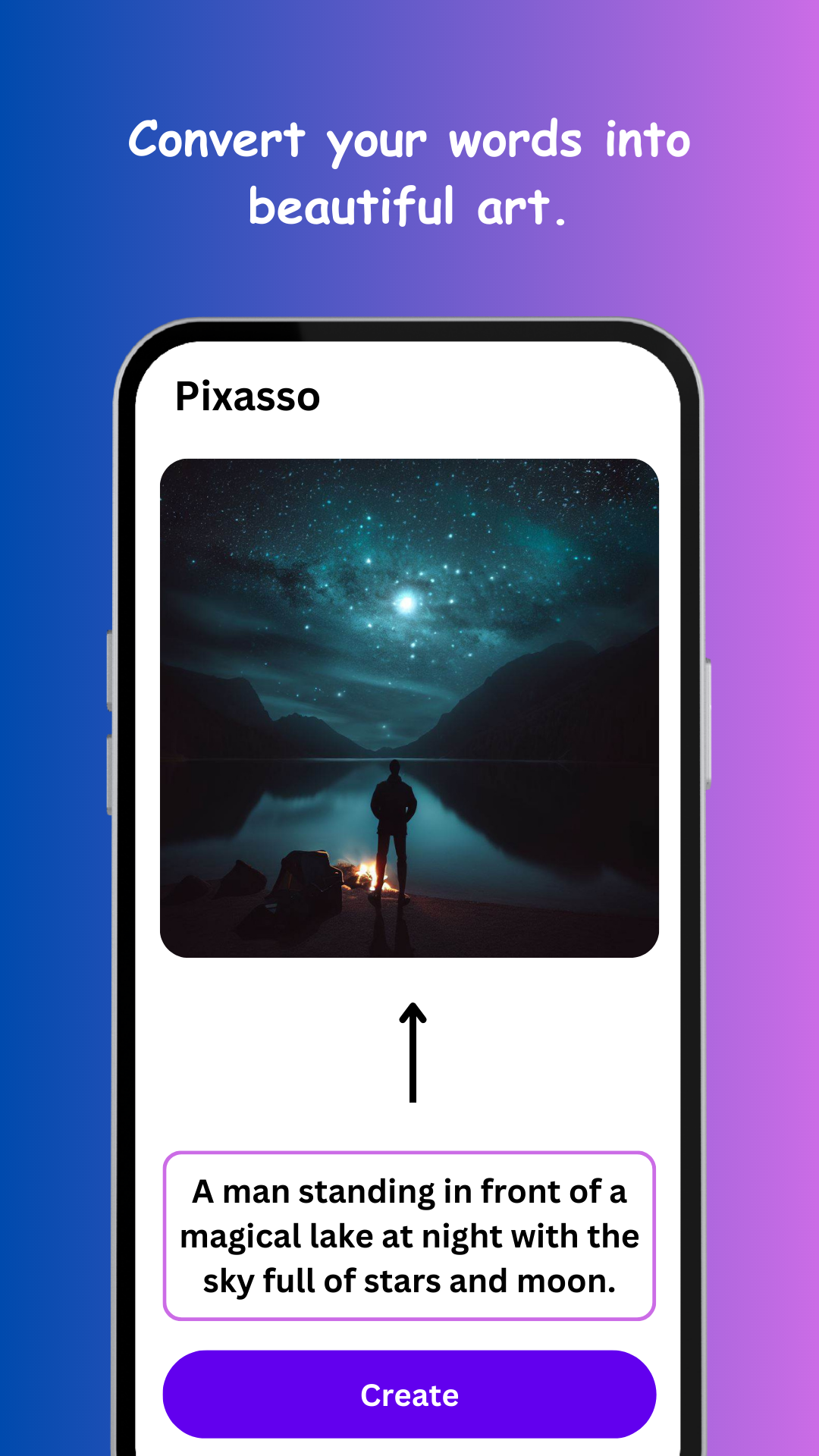 Turning an uploaded photo into a new AI art style
