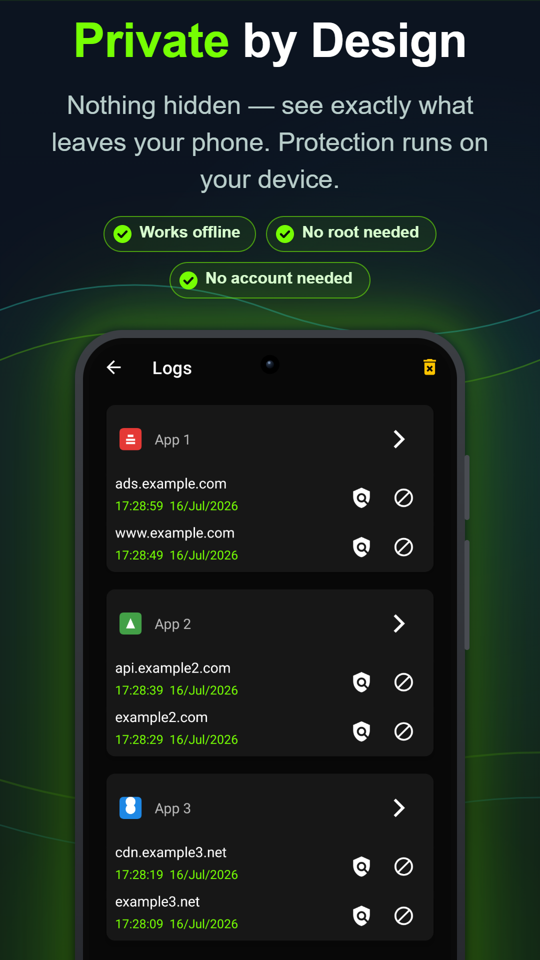 Anti Spy Detector spyware scan screen flagging apps that behave like spyware or stalkerware